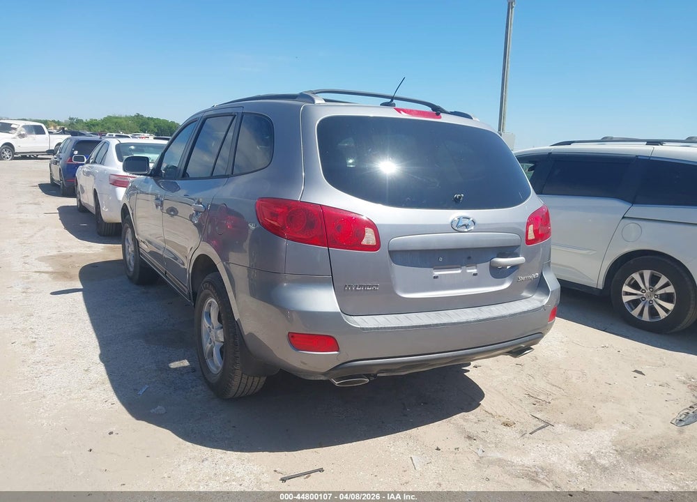 2007 HYUNDAI SANTA FE GLS VIN: 5NMSG13D27H113435