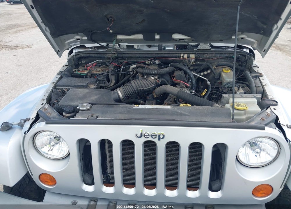 2007 JEEP WRANGLER SAHARA VIN: 1J4FA54187L129985