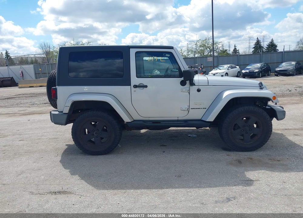 2007 JEEP WRANGLER SAHARA VIN: 1J4FA54187L129985