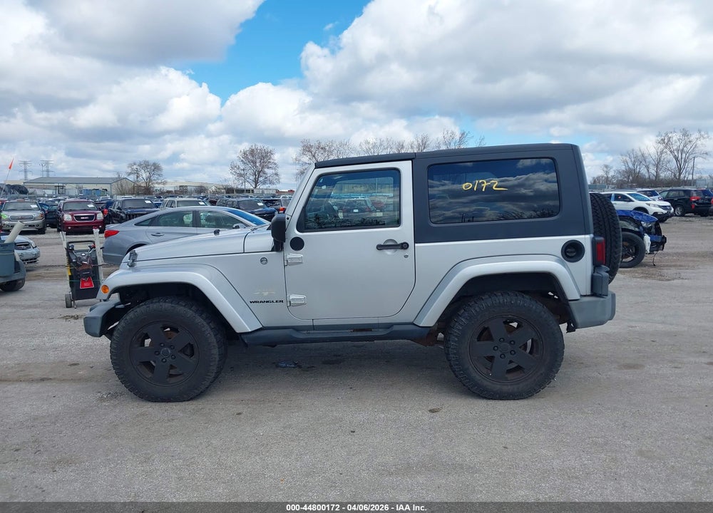 2007 JEEP WRANGLER SAHARA VIN: 1J4FA54187L129985