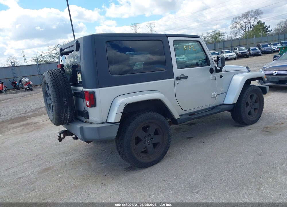 2007 JEEP WRANGLER SAHARA VIN: 1J4FA54187L129985