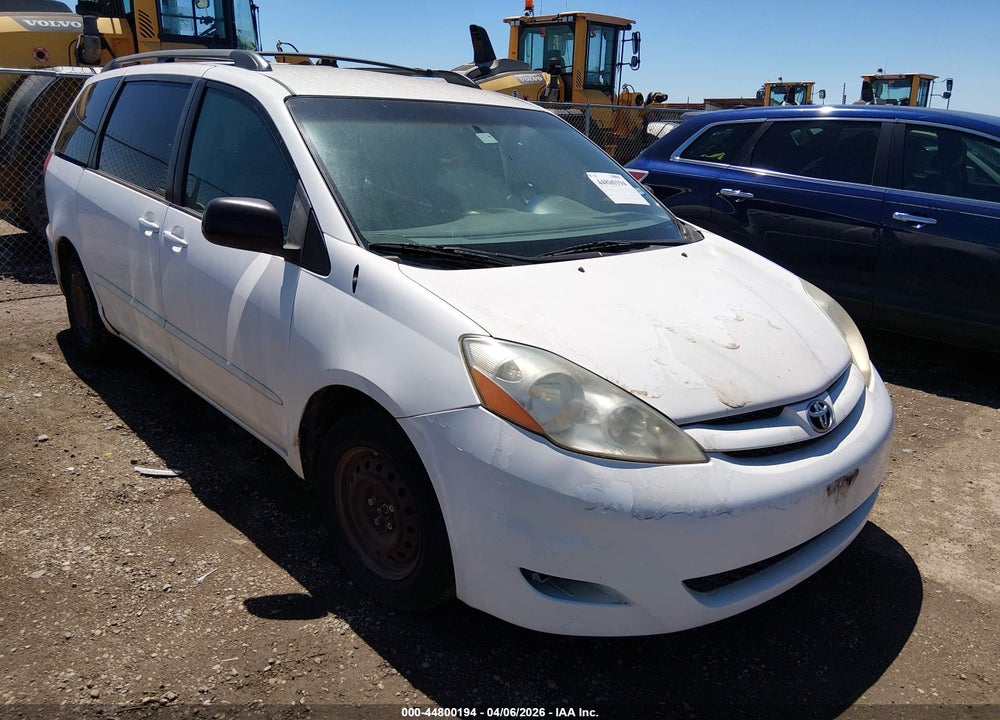 2008 TOYOTA SIENNA LE VIN: 5TDZK23C78S193159