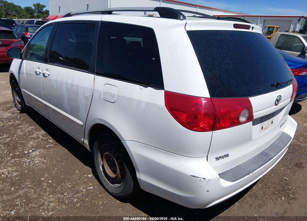 2008 TOYOTA SIENNA LE VIN: 5TDZK23C78S193159