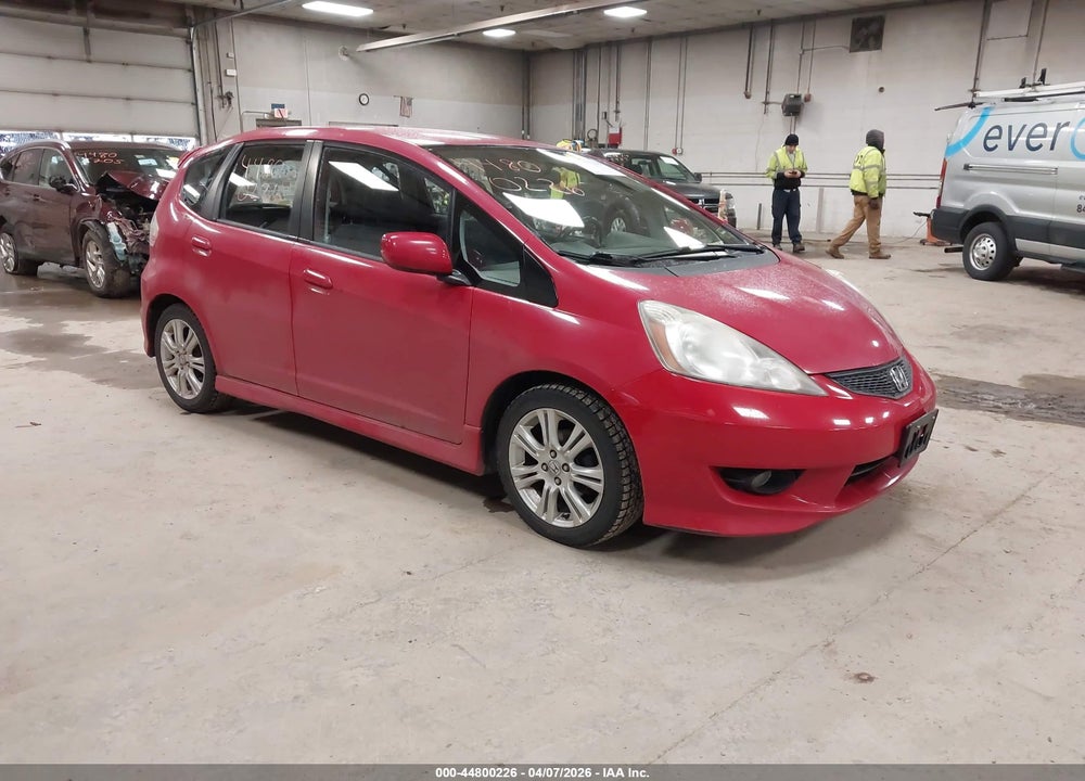 2009 HONDA FIT SPORT VIN: JHMGE87489S020407