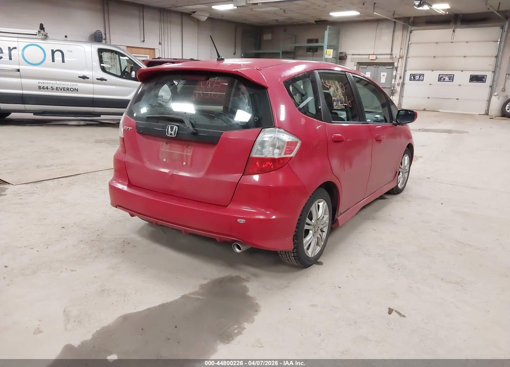 2009 HONDA FIT SPORT VIN: JHMGE87489S020407