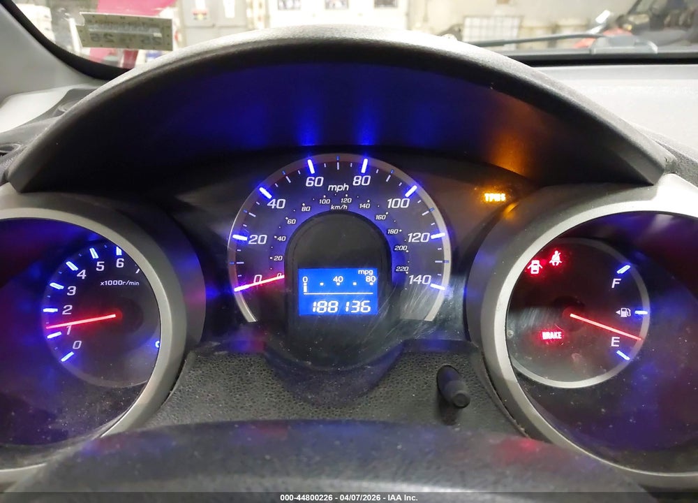2009 HONDA FIT SPORT VIN: JHMGE87489S020407