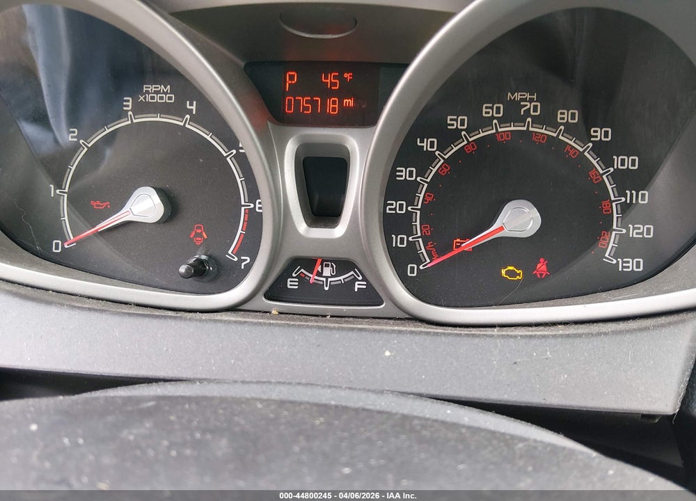 2011 FORD FIESTA SE VIN: 3FADP4EJ0BM142411