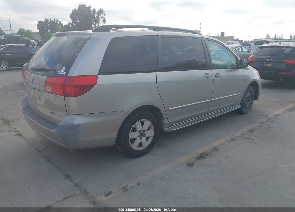 2004 TOYOTA SIENNA LE VIN: 5TDZA23C44S069198
