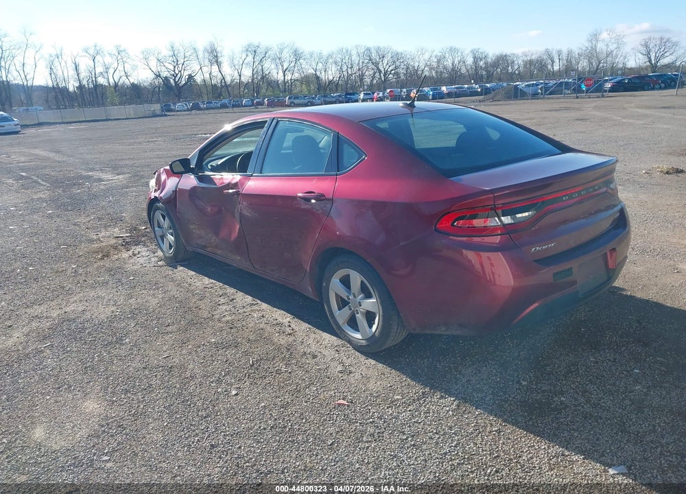 2015 DODGE DART SXT VIN: 1C3CDFBB2FD374389