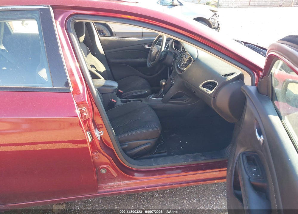 2015 DODGE DART SXT VIN: 1C3CDFBB2FD374389