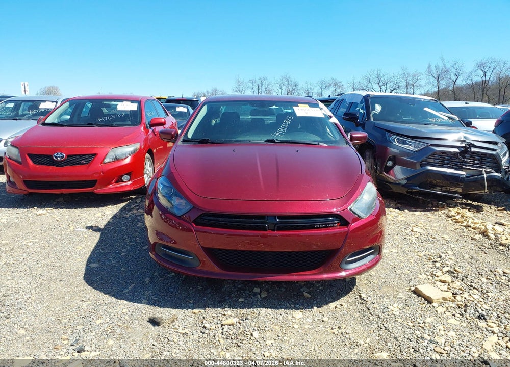 2015 DODGE DART SXT VIN: 1C3CDFBB2FD374389