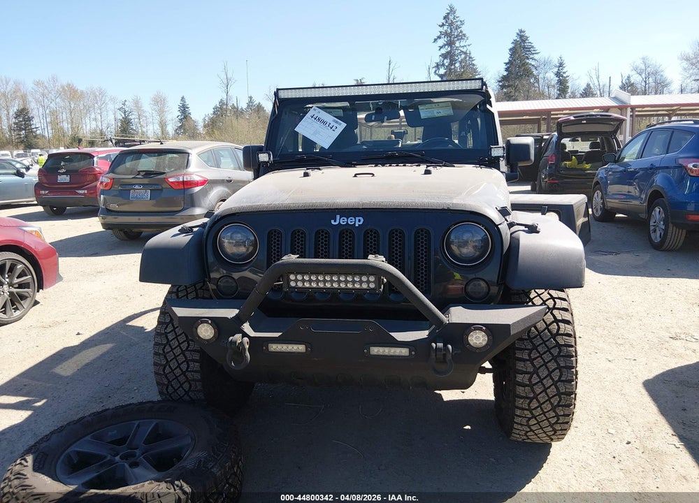 2013 JEEP WRANGLER SPORT VIN: 1C4AJWAGXDL603509