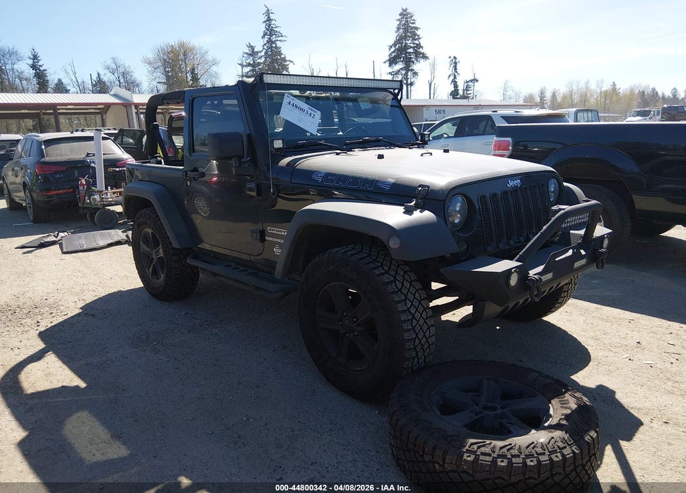 2013 JEEP WRANGLER SPORT VIN: 1C4AJWAGXDL603509