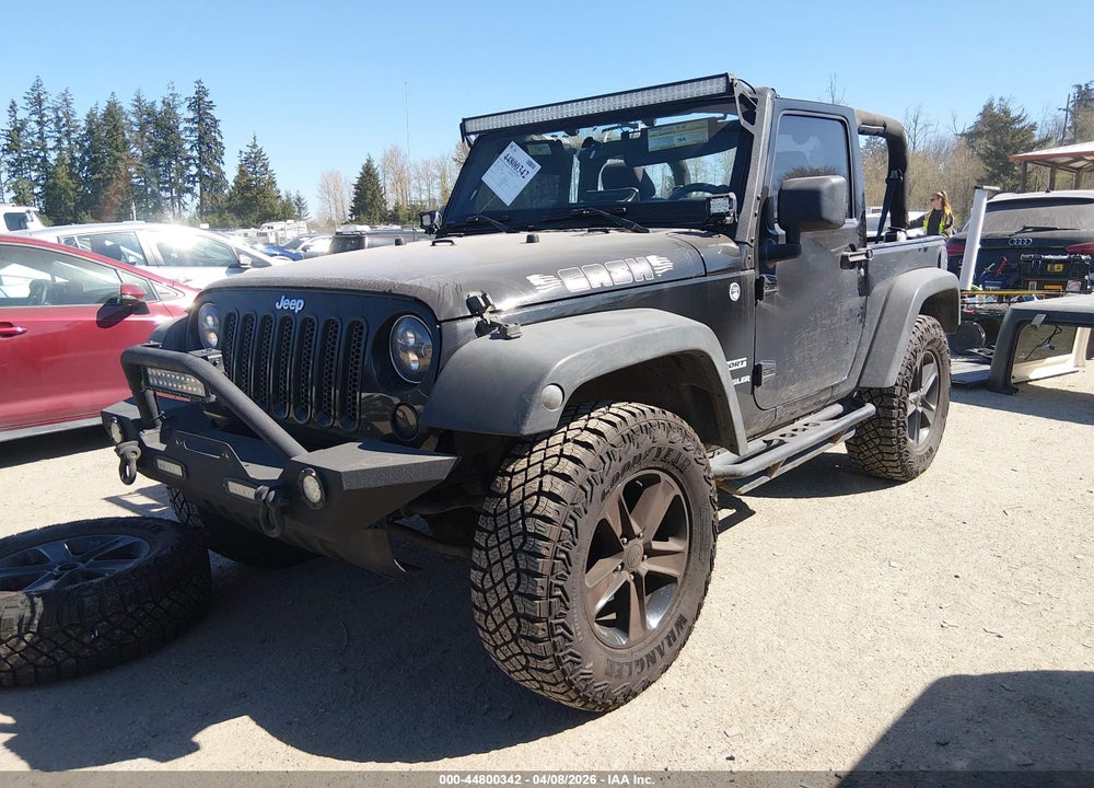 2013 JEEP WRANGLER SPORT VIN: 1C4AJWAGXDL603509