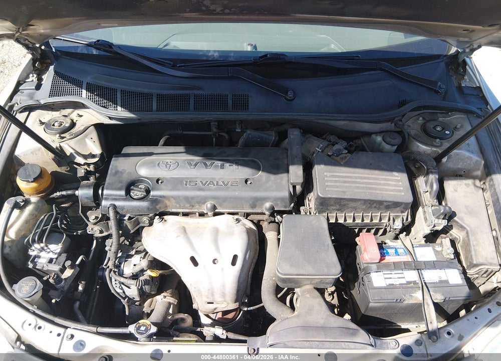 2008 TOYOTA CAMRY LE VIN: 4T1BE46K88U233456