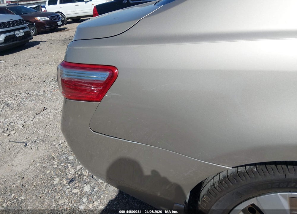 2008 TOYOTA CAMRY LE VIN: 4T1BE46K88U233456