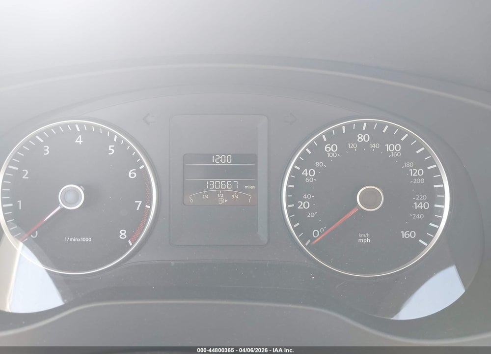 2012 VOLKSWAGEN JETTA 2.5L SE VIN: 3VWDP7AJ8CM372729