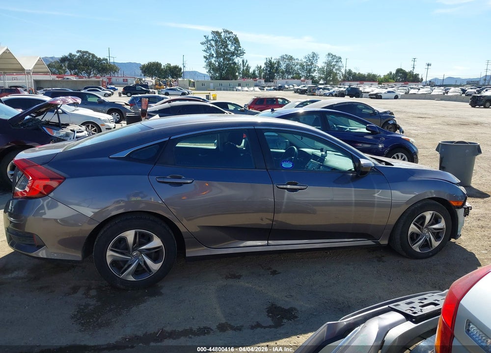 2019 HONDA CIVIC LX VIN: 2HGFC2F65KH566633