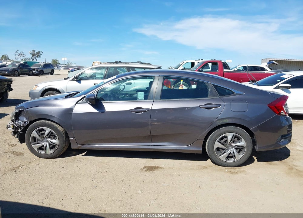 2019 HONDA CIVIC LX VIN: 2HGFC2F65KH566633