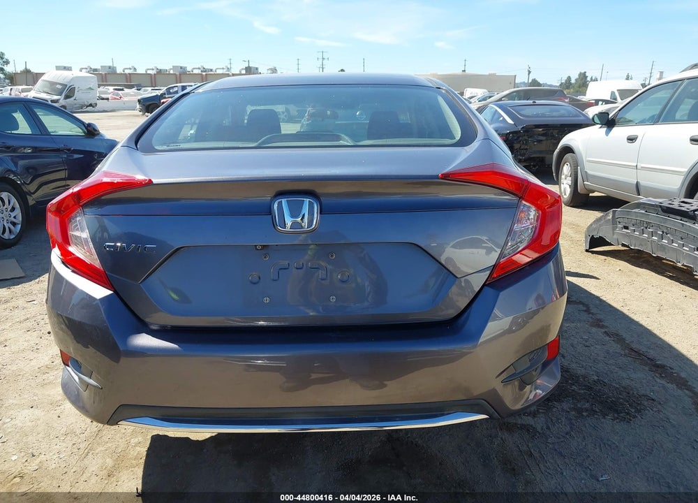2019 HONDA CIVIC LX VIN: 2HGFC2F65KH566633