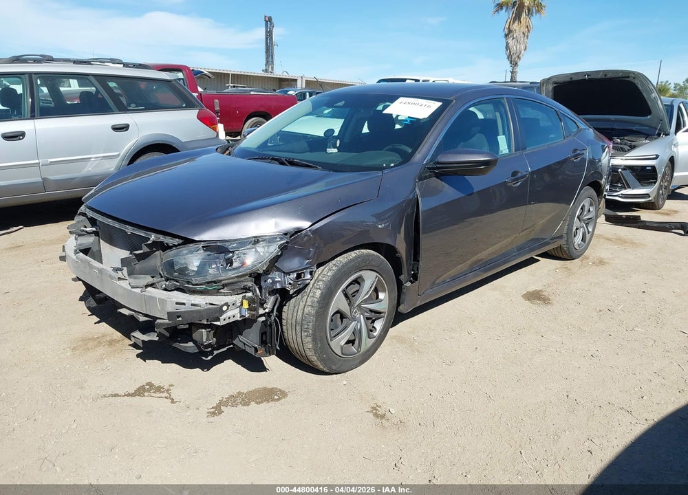 2019 HONDA CIVIC LX VIN: 2HGFC2F65KH566633