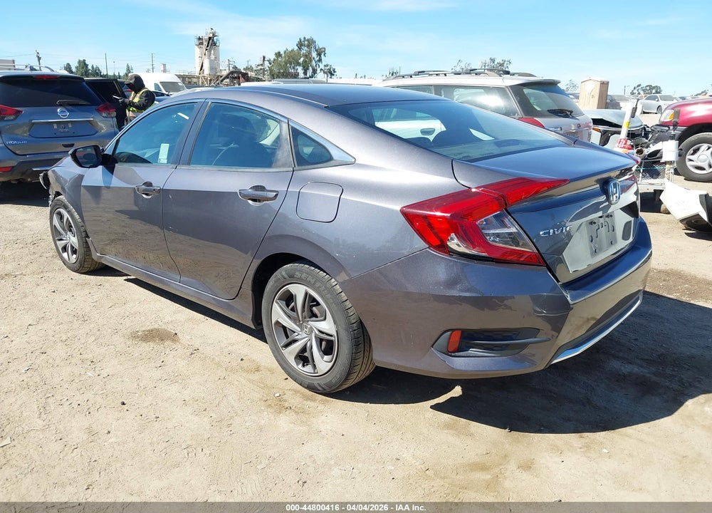 2019 HONDA CIVIC LX VIN: 2HGFC2F65KH566633