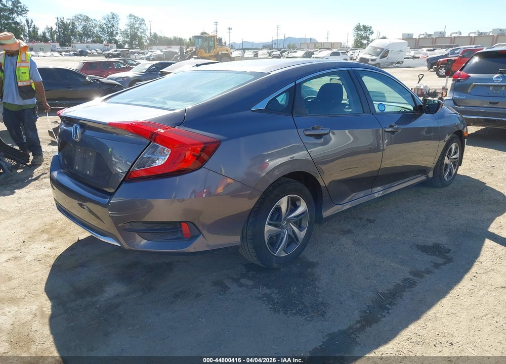 2019 HONDA CIVIC LX VIN: 2HGFC2F65KH566633