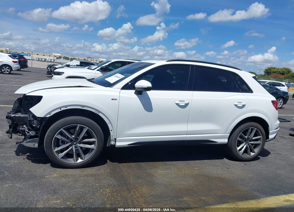 2021 AUDI Q3 PREMIUM 45 TFSI S LINE QUATTRO TIPTRONIC VIN: WA1DECF34M1090821