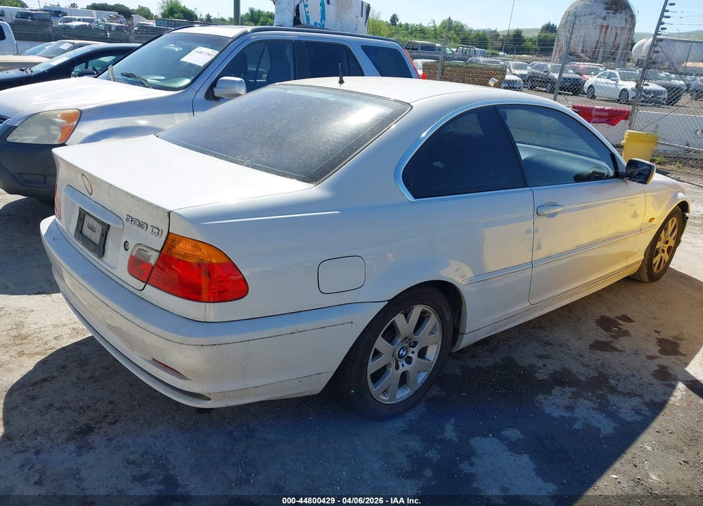 2000 BMW 323CI VIN: WBABM3343YJN87312