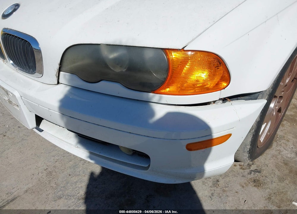2000 BMW 323CI VIN: WBABM3343YJN87312
