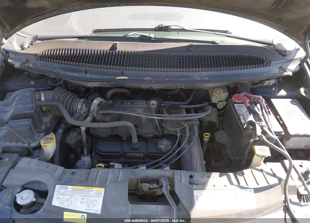 2005 DODGE GRAND CARAVAN SE VIN: 2D4GP24R85R105562