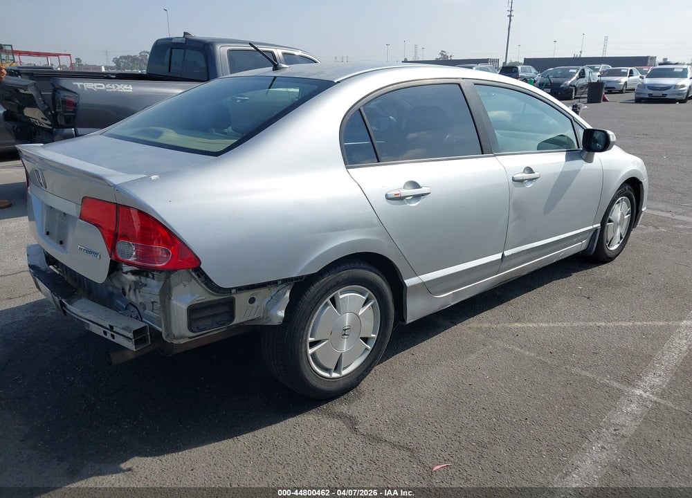 2007 HONDA CIVIC HYBRID VIN: JHMFA36227S021723