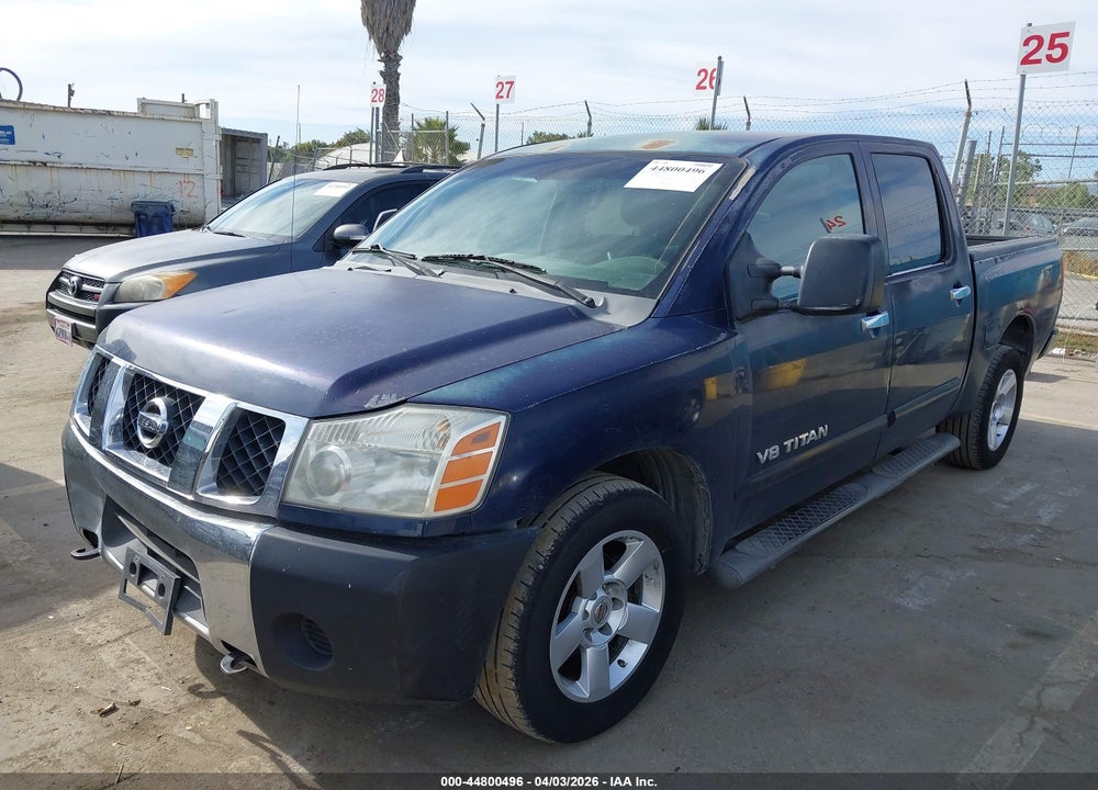 2006 NISSAN TITAN SE VIN: 1N6AA07A16N506588