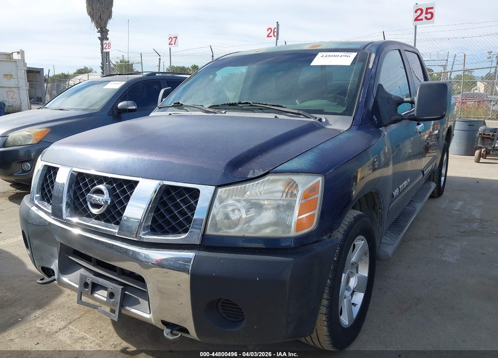 2006 NISSAN TITAN SE VIN: 1N6AA07A16N506588