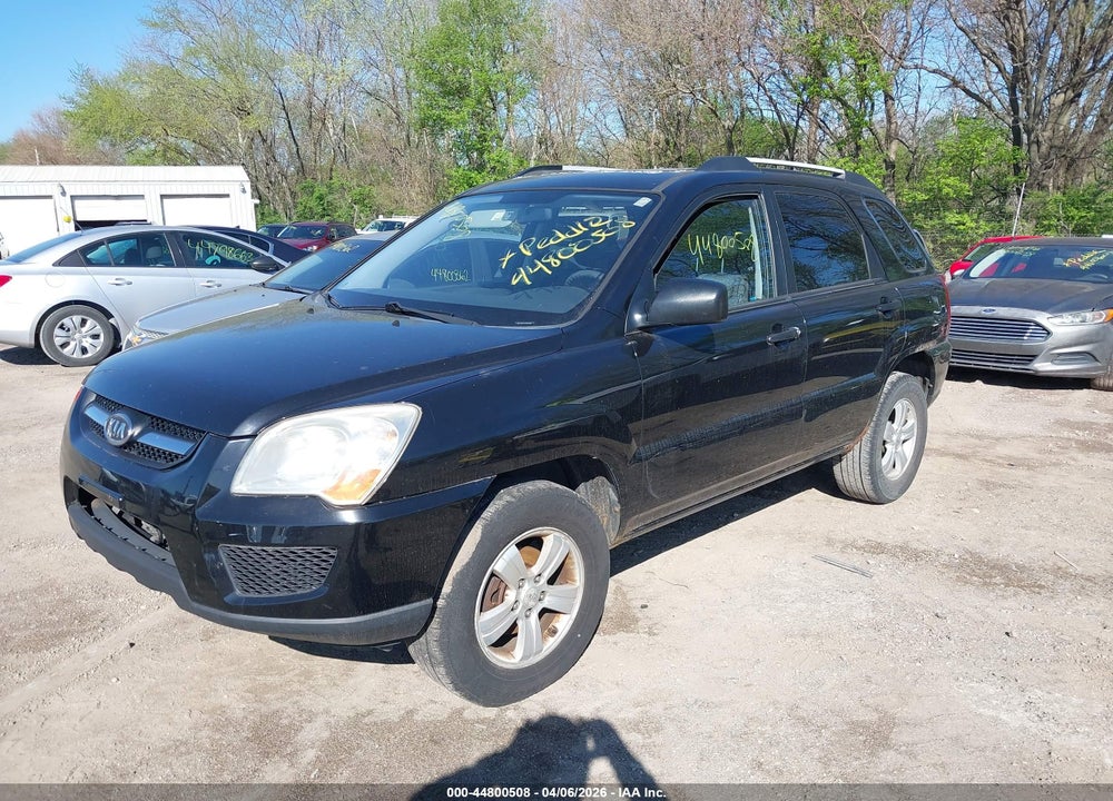 2009 KIA SPORTAGE LX VIN: KNDJF724197610666
