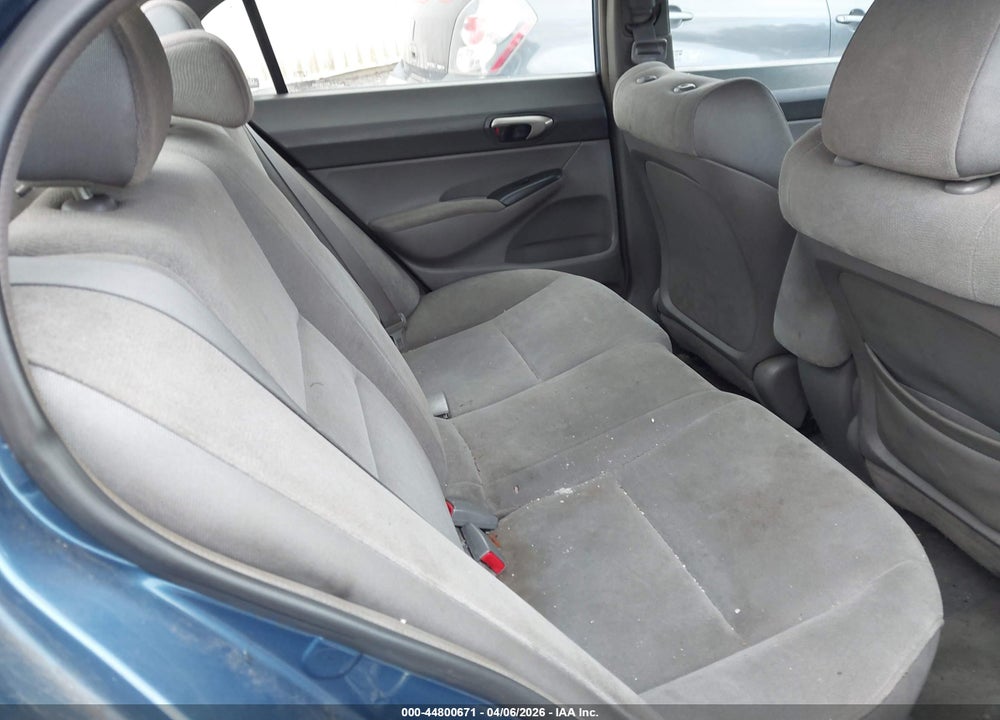 2007 HONDA CIVIC LX VIN: 1HGFA15587L068476