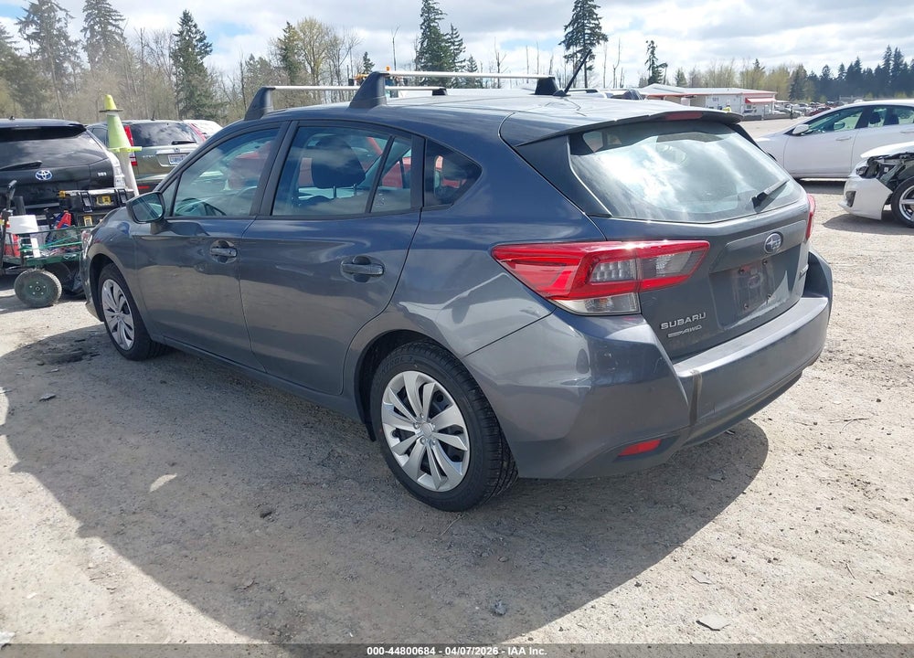 2020 SUBARU IMPREZA 5-DOOR VIN: 4S3GTAB6XL3718719