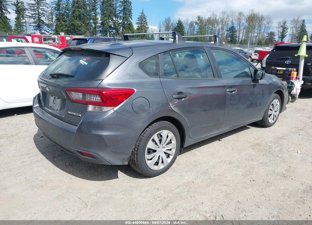 2020 SUBARU IMPREZA 5-DOOR VIN: 4S3GTAB6XL3718719