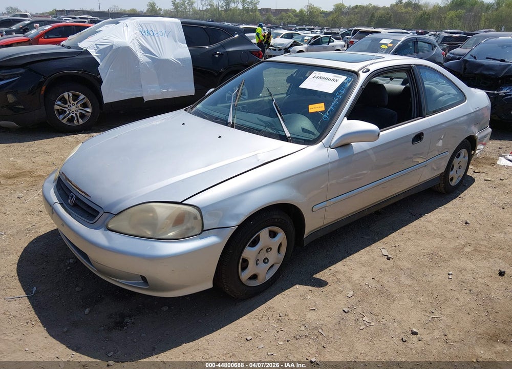 2000 HONDA CIVIC EX VIN: 1HGEJ824XYL128582