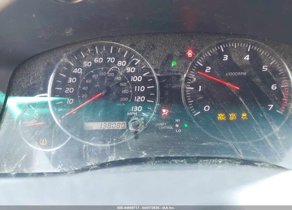 2005 LEXUS GX 470 VIN: JTJBT20X450072770