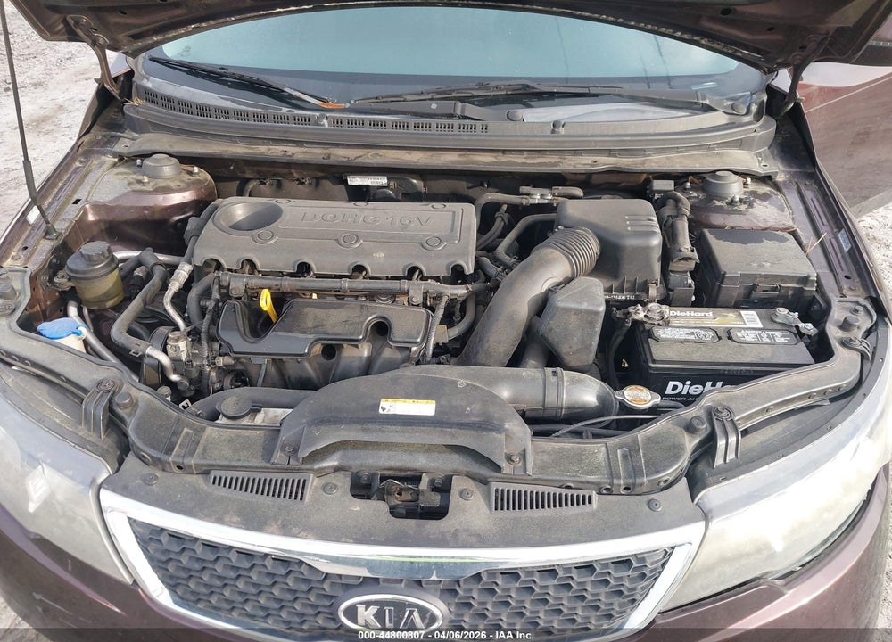 2011 KIA FORTE EX VIN: KNAFU4A26B5891811