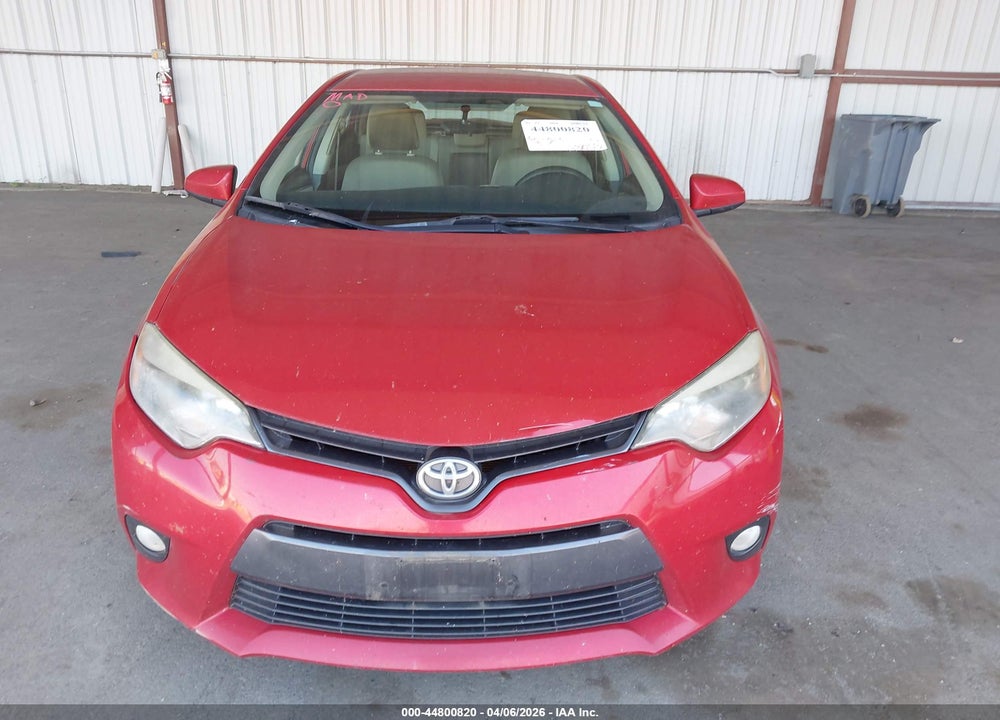 2016 TOYOTA COROLLA LE PLUS VIN: 5YFBURHE6GP456845