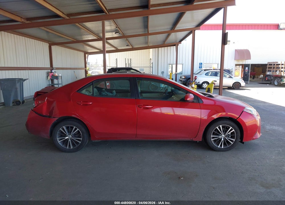 2016 TOYOTA COROLLA LE PLUS VIN: 5YFBURHE6GP456845