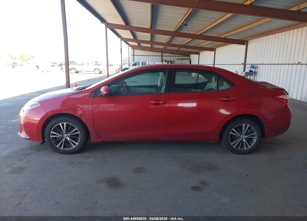 2016 TOYOTA COROLLA LE PLUS VIN: 5YFBURHE6GP456845