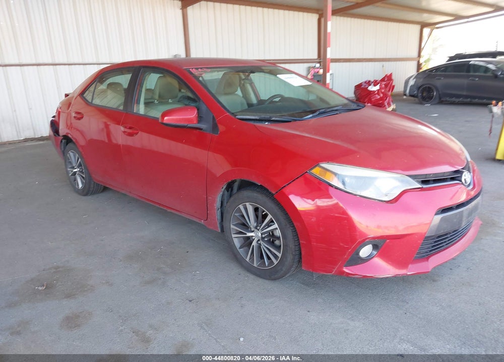 2016 TOYOTA COROLLA LE PLUS VIN: 5YFBURHE6GP456845