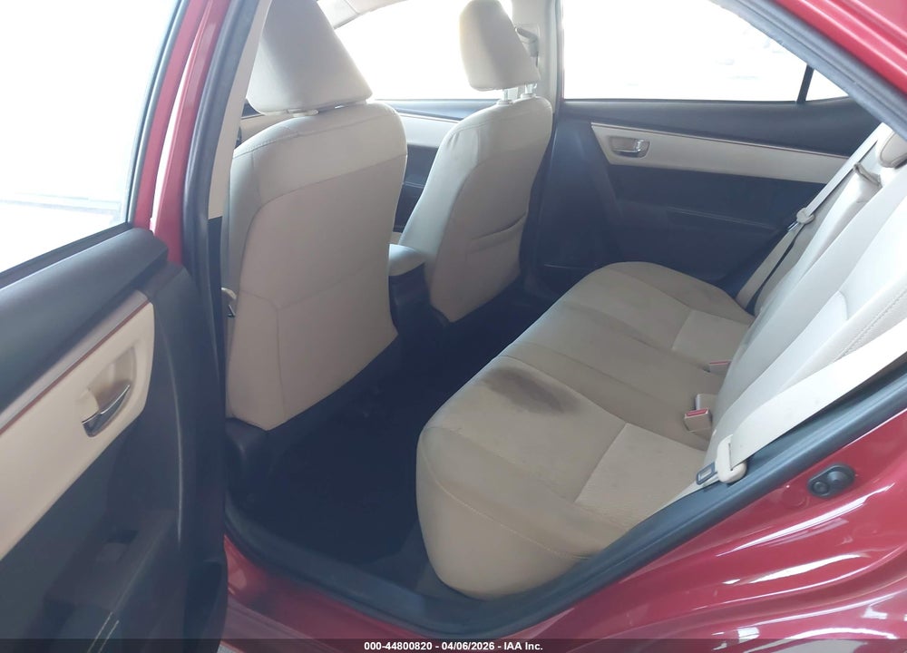 2016 TOYOTA COROLLA LE PLUS VIN: 5YFBURHE6GP456845
