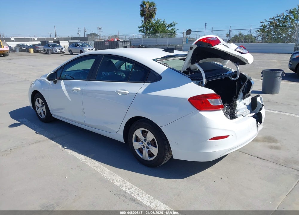 2017 CHEVROLET CRUZE LS AUTO VIN: 1G1BC5SM4H7278778