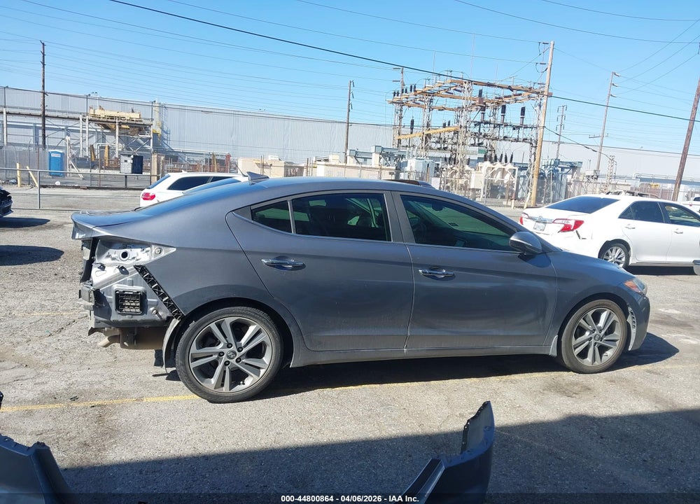 2017 HYUNDAI ELANTRA LIMITED VIN: KMHD84LF3HU188109