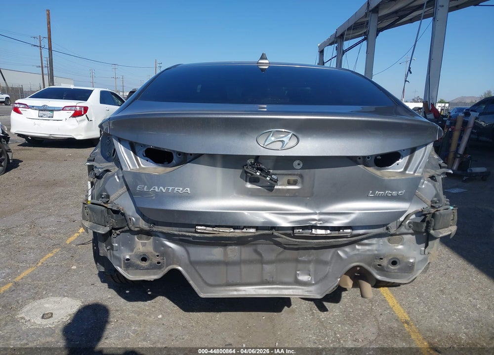 2017 HYUNDAI ELANTRA LIMITED VIN: KMHD84LF3HU188109