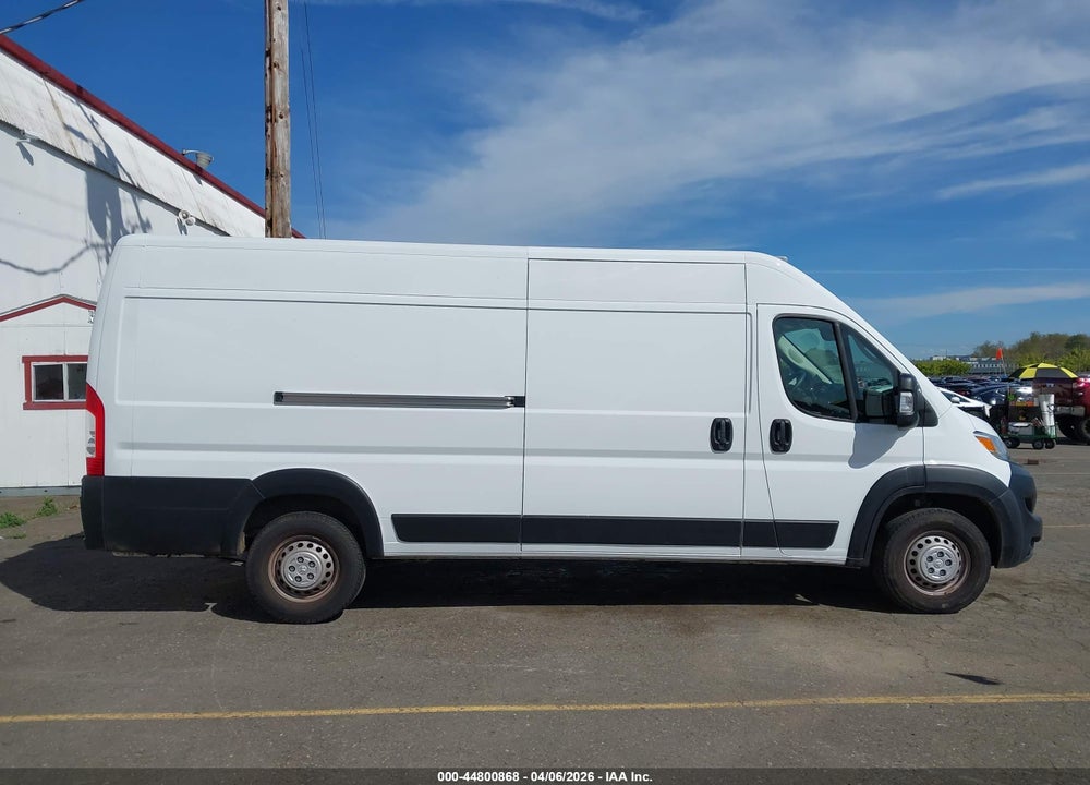 2025 RAM PROMASTER 3500 CARGO VAN TRADESMAN HIGH ROOF 159 WB EXT VIN: 3C6MRVJG8SE504832